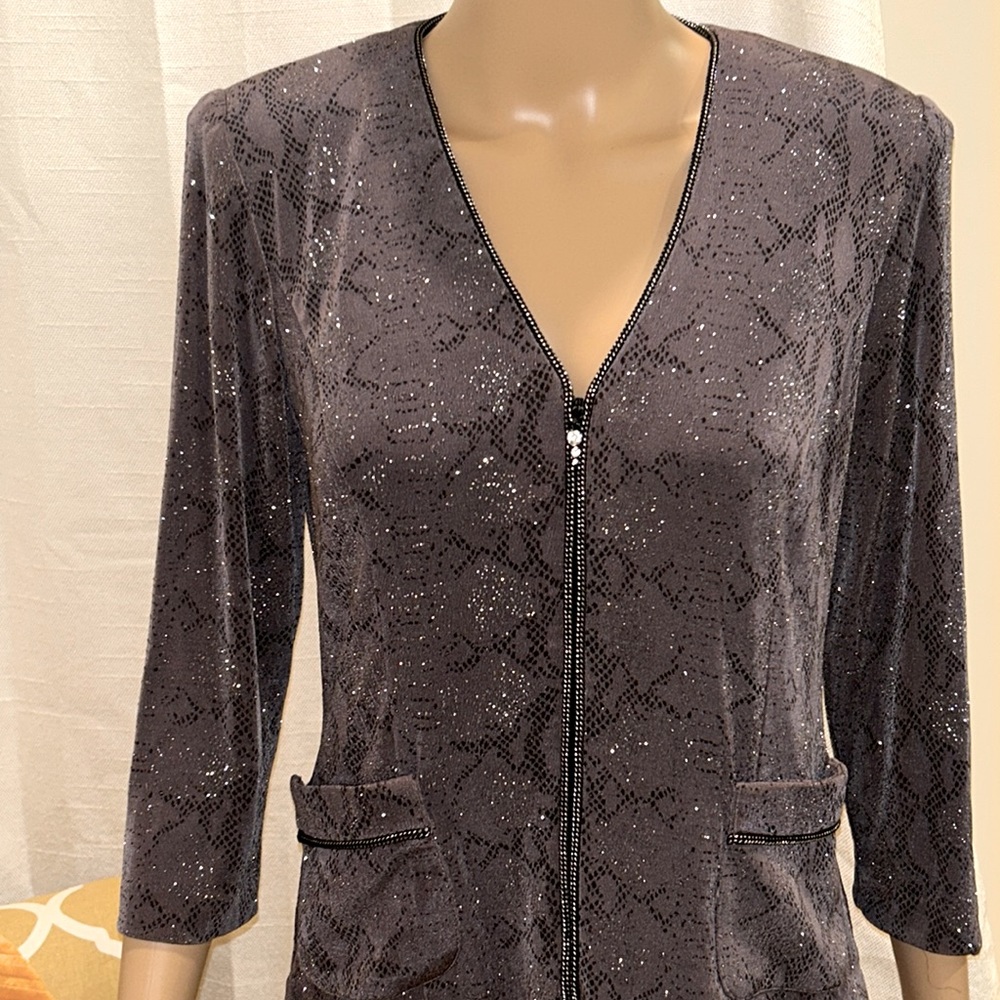 Alex Evenings 3/4 Sleeve Dress Jacket
